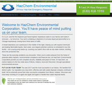 Tablet Screenshot of hazchem.com